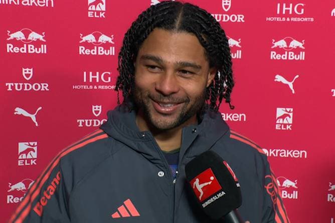 Wegen Olise! Kurioses Interview mit Gnabry