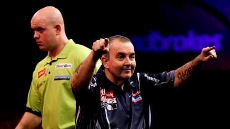 Darts: Phil Taylor hat 12 PDC-Weltmeistertitel mehr als Michael van Gerwen