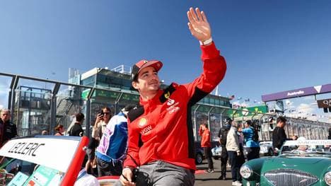 Sportlich läuft es noch durchwachsen für Charles Leclerc in dieser Saison