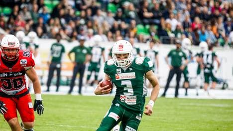GFL: Seit wenigen Wochen fällt Jadrian Clark nicht mehr unter die US-Beschränkung und kann nun mit seinen Top-Receivern Tyler Rutenbeck und Nathaniel Robitaille auf dem Feld stehen