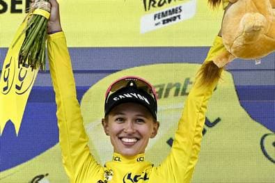Attacke am Ventoux! Sie holt sich das Gelbe Trikot