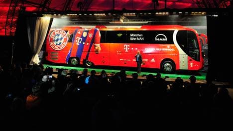 FC Bayern München-Mannschaftsbus