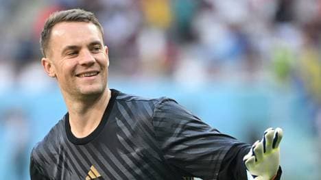 Manuel Neuer mit seinem 55. Länderspiel als DFB-Kapitän