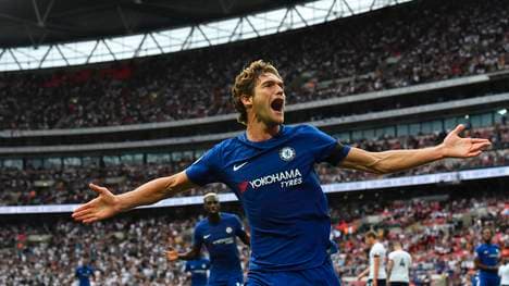 Marcos Alonso erzielte gegen Tottenham einen Doppelpack