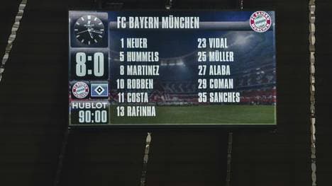 Klare Sache: FC Bayern gegen Hamburger SV