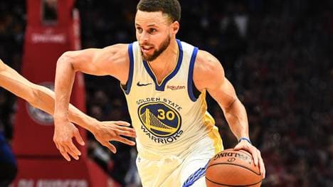 Steph Curry hat die NBA mit einem Wurf beeindruckt