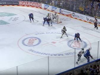 Die Eisbären Berlin bleiben in der DEL das Maß der Dinge und gewinnen Spiel 5 der Serie mit 4:1. Dem Rekordmeister gelingt damit die dritte Meisterschaft in Serie.