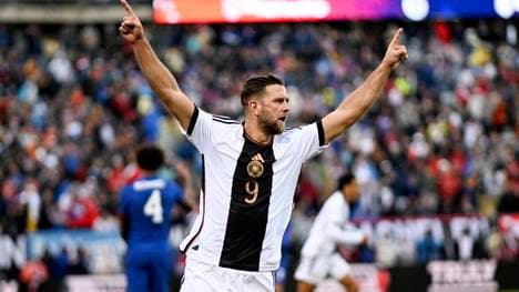 Niclas Füllkrug erzielte gegen die USA seinen achten Länderspieltreffer