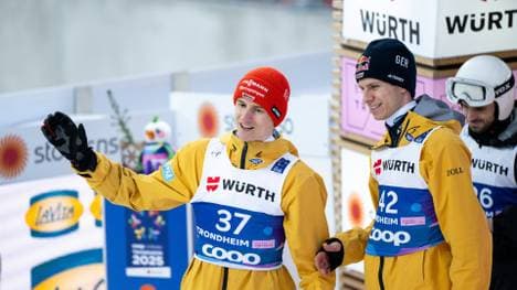 Gemeinsam weiter: Karl Geiger und Andreas Wellinger 