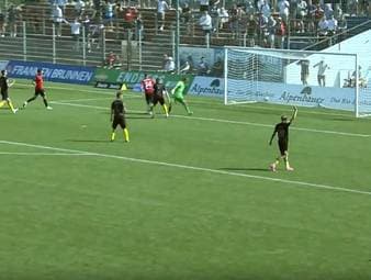 Die SpVgg Unterhaching hat einen späten Sieg gegen den SSV Ulm eingefahren. Stürmer Patrick Hobsch setzte den Schlusspunkt.