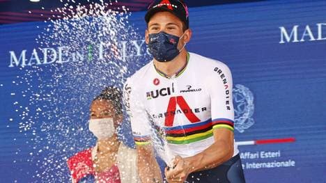 Filippo Ganna musste nach einem positiven Test abreisen