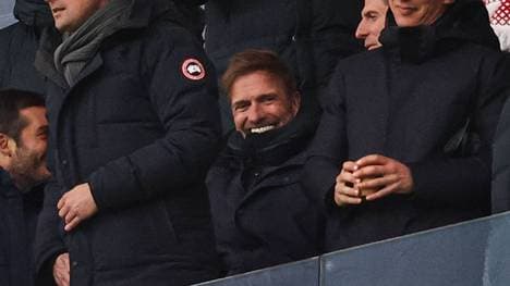 Jürgen Klopp auf der Tribüne in Leipzig