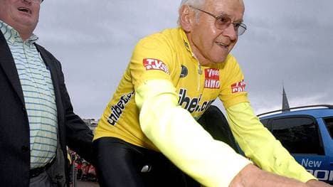 Roger Walkowiak im Jahr 2006 beim 50. Jubiläum seines überraschenden Tour-Sieges