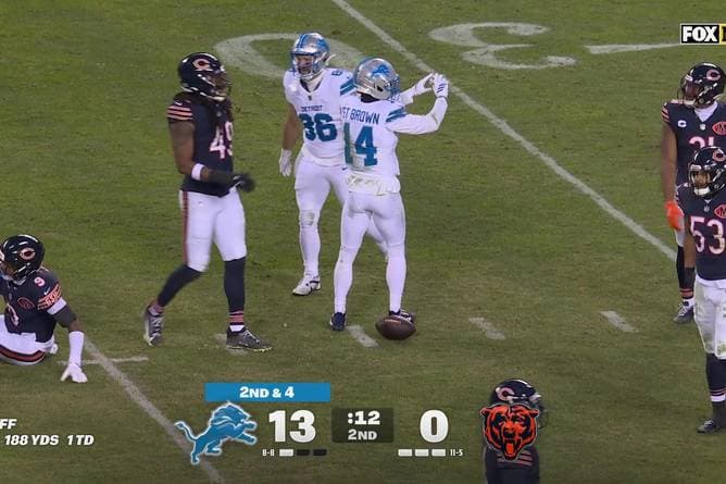 "Er killt sie heute!" St. Brown begeistert US-Reporter