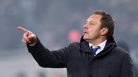 Andre Breitenreiter steht bei Schalke 04 derzeit in der Kritik