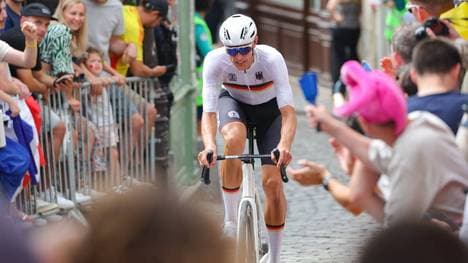 Nils Politt musste während des Rennens einen Toiletten-Stopp einlegen