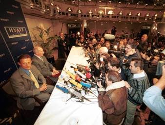 Der bizarre Höhepunkt eines beispiellosen Skandals