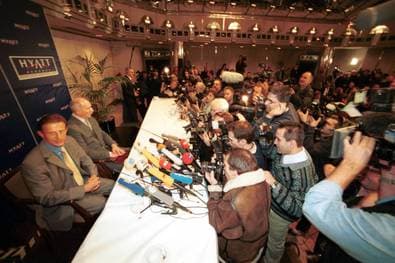 Der bizarre Höhepunkt eines beispiellosen Skandals