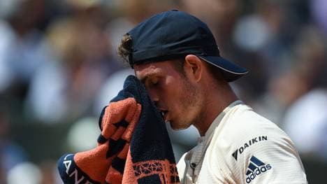 Maximilian Marterer ist im Achtelfinale der French Open ausgeschieden