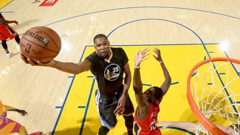 Kevin Durant erzielte 16 Punkte