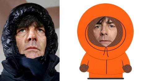 Die Kapuze von Joachim Löw provozierte zahlreiche Social-Media-Reaktionen