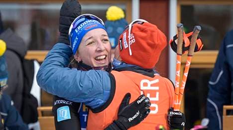 Franziska Preuß hat ein furioses Biathlon-Comeback gefeiert