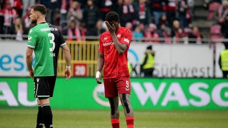 Ragnar Ache verzweifelte gegen Hannover 