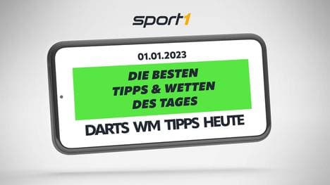 Darts WM Tipps heute - Experten-Tipps für die WM Duelle am 01.01.2023