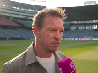 Julian Nagelsmann spricht vor dem Sechzehntelfinale des DFB-Teams gegen Paraguay über den Gegner und dessen Stärken sowie über Jamal Musiala und Florian Wirtz, die aktuell noch hinter den Erwartungen zurückbleiben. 