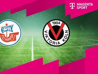 Die Highlights der Partie Hansa Rostock - FC Viktoria Köln aus der 3. Liga im Video.