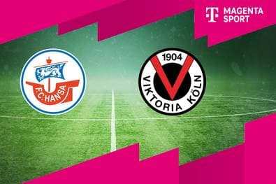 Hansa Rostock - FC Viktoria Köln (Highlights)