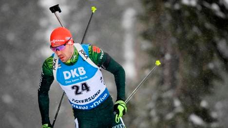 Bei der Biathlon-WM in Östersund gelingt Arnd Peiffer im 20km Einzel der Gold-Coup