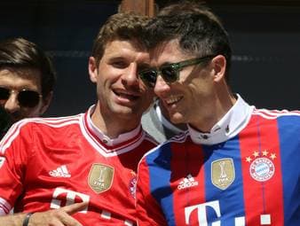 Müller veräppelt Lewandowski