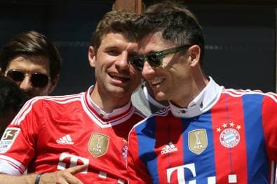 Müller veräppelt Lewandowski