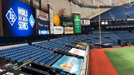 Im Tropicana Field findet der WWE ThunderDome ein neues Zuhause