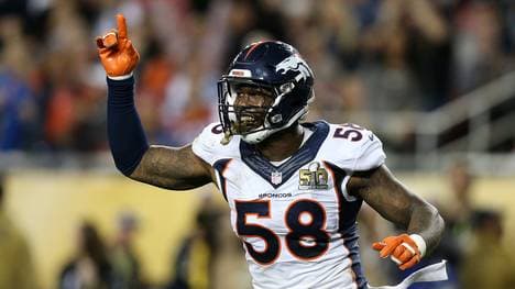 Von Miller wurde im Super Bowl zum wertvollsten Spieler gekürt