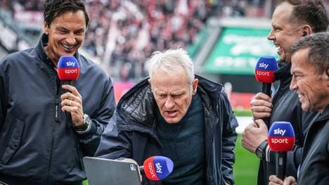 Christian Streich sorgte im TV-Interview für die totale Verwirrung