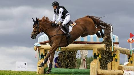 Sandra Auffarth sichert Silbermedaille im Springen