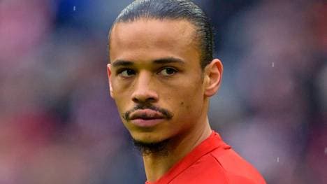 Gezeichnet: Leroy Sané nach dem Vorfall mit Sadio Mané