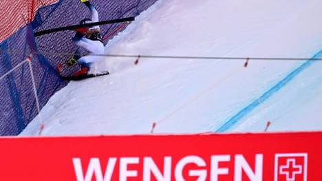 Aleksander Aamodt Kilde stürzt in Wengen