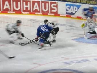 Die Highlights der Partie Adler Mannheim - Kölner Haie aus der DEL im Video.