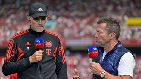 Kritisiert Thomas Tuchel für seine Kane-Entscheidung: Lothar Matthäus (r.)
