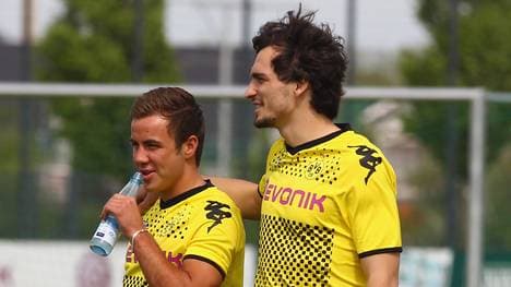 Mario Götze und Mats Hummels