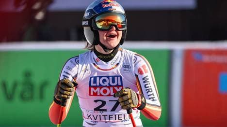 Emma Aicher jubelt über eine starke Vorstellung