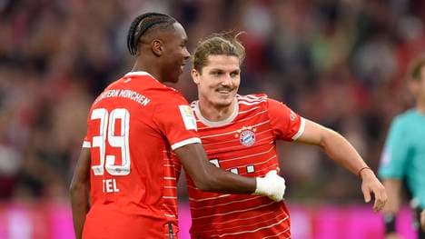 Marcel Sabitzer (r.) könnte den FC Bayern wieder verlassen