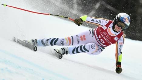 Kurz vor dem Ausfall: Emma Aicher