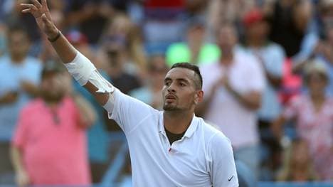 Nick Kyrgios setzt sich beim Finale in Washington gegen den Russen Daniil Medwedew durch