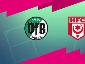VfB Lübeck - Hallescher FC: Tore und Highlights | 3. Liga
