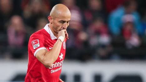 Elkin Soto wechselte 2007 zum 1. FSV Mainz 05 (hier v FC Bayern Muenchen - Bundesliga)