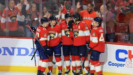 Jubel bei den Florida Panthers
